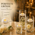 12 velas LED flotantes sin llama